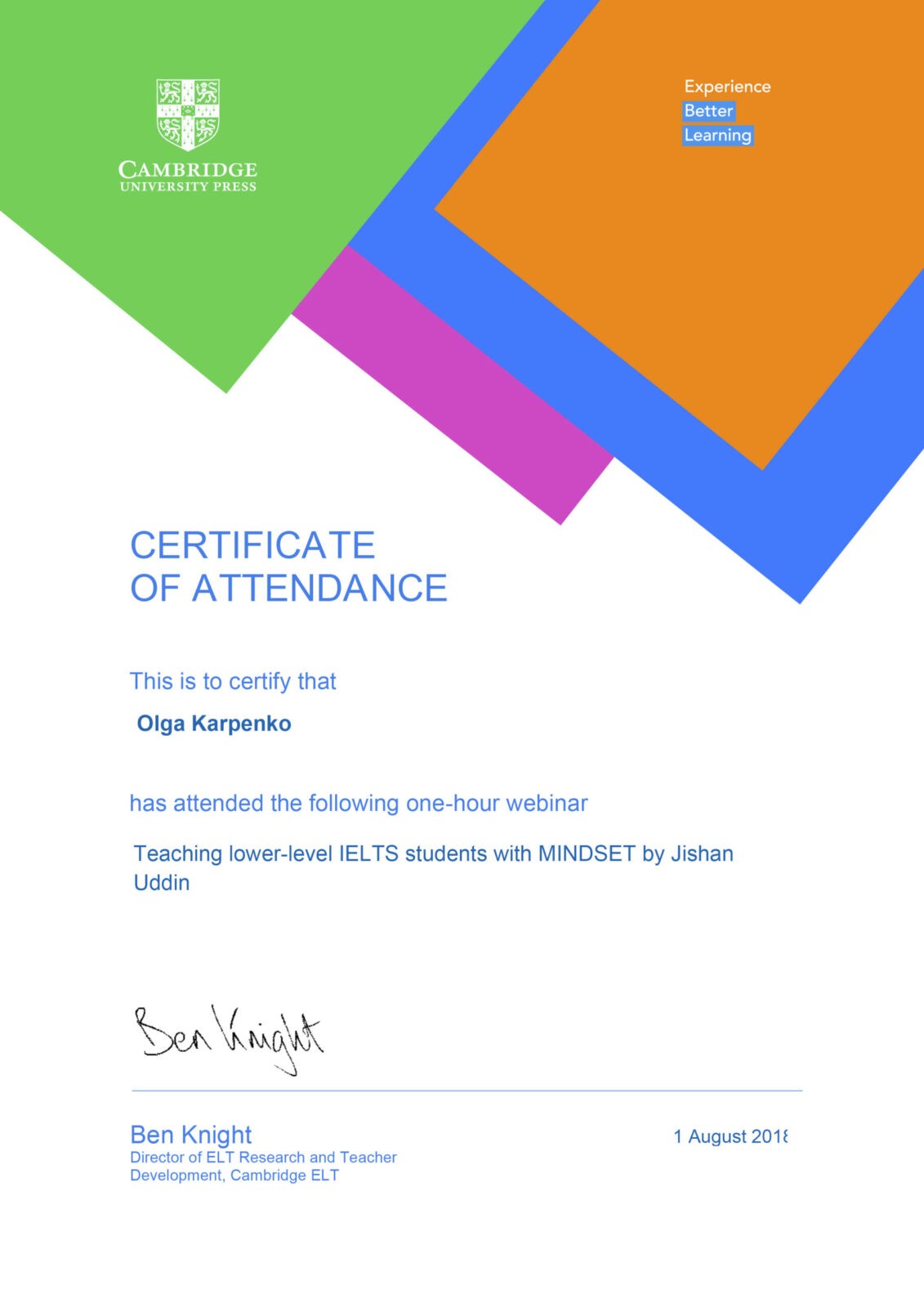 Microsoft Word - certificate_attendance - webinar certificate te
